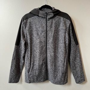 Banana Republic Mixed Media Mens Running Jacket Sz Med